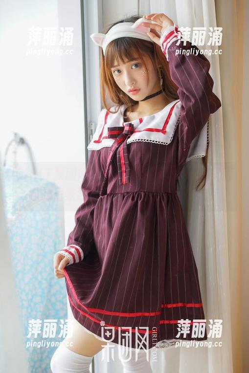 GIRLT果团网-little贝壳喵 GIRLT果团网 - 借个光也行,little贝壳喵的居家狂欢,免费原图打包带走!