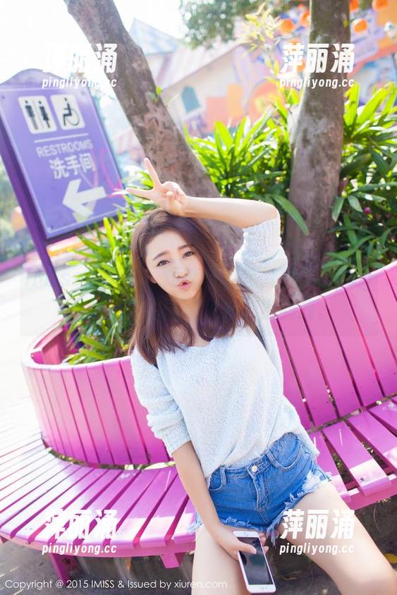 IMiss爱蜜社-杨晨晨sugar IMiss爱蜜社 - 短裤与全套,杨晨晨sugar的写真总能“意外”撩到我。