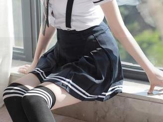 MFStar模范学院 – 柳侑绮Sevenbaby的姿态：无圣光的白裙与精致合集